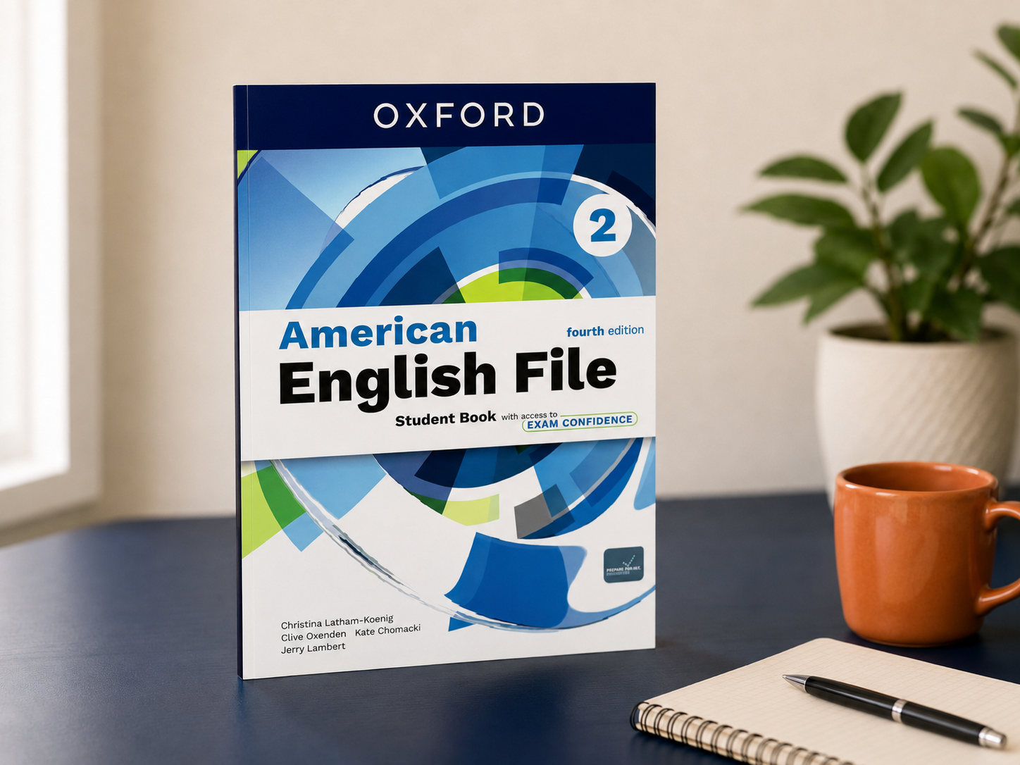 جلد American English File 2 | ویرایش چهارم + منابع کامل + پلنر خودخوان