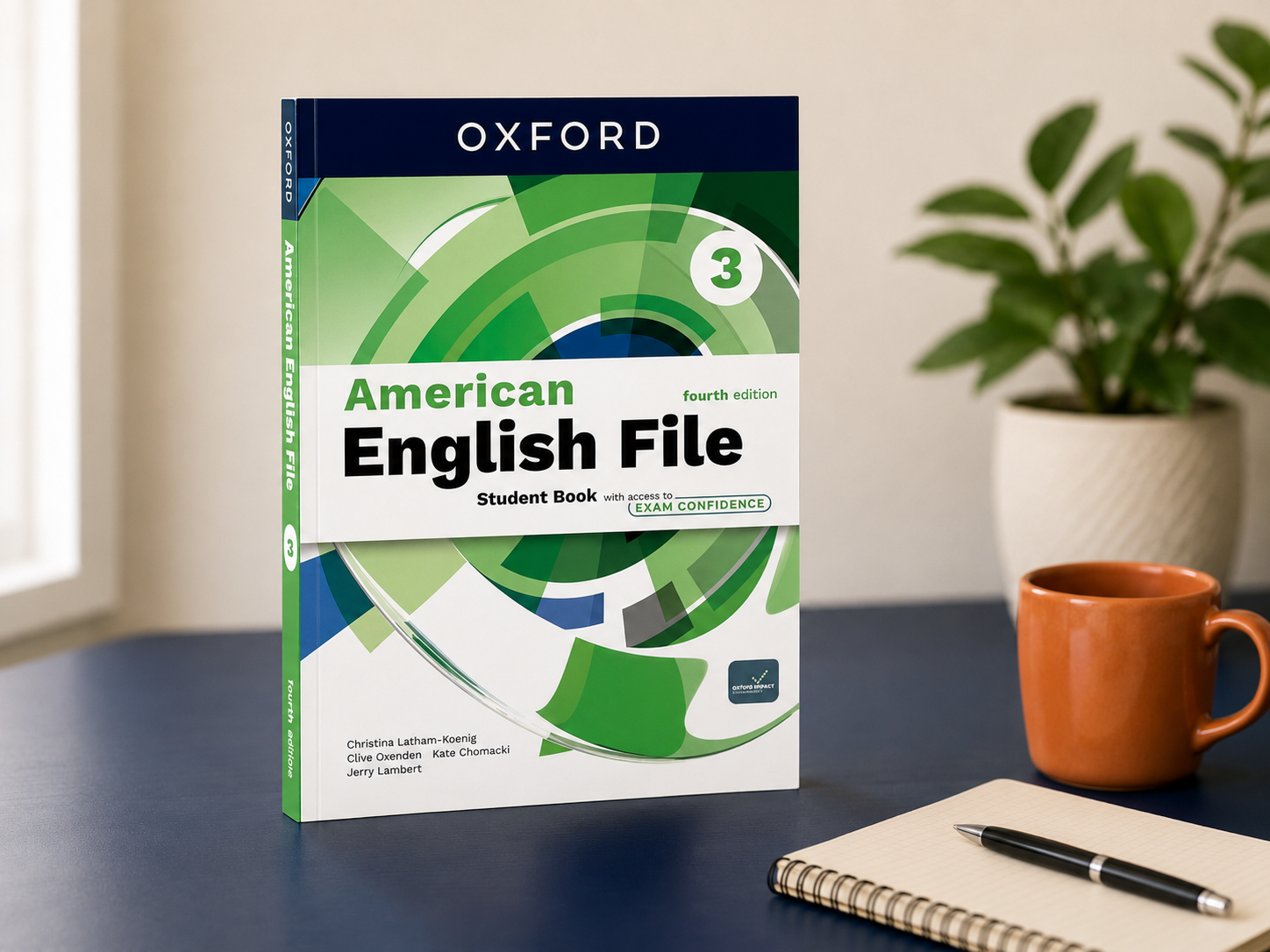 جلد American English File 3 | ویرایش چهارم + منابع کامل + پلنر خودخوان
