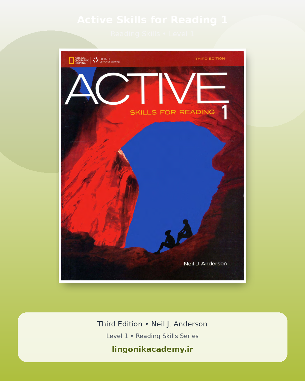 جلد Active Skills for Reading 1 | آموزش ریدینگ انگلیسی سطح پایه