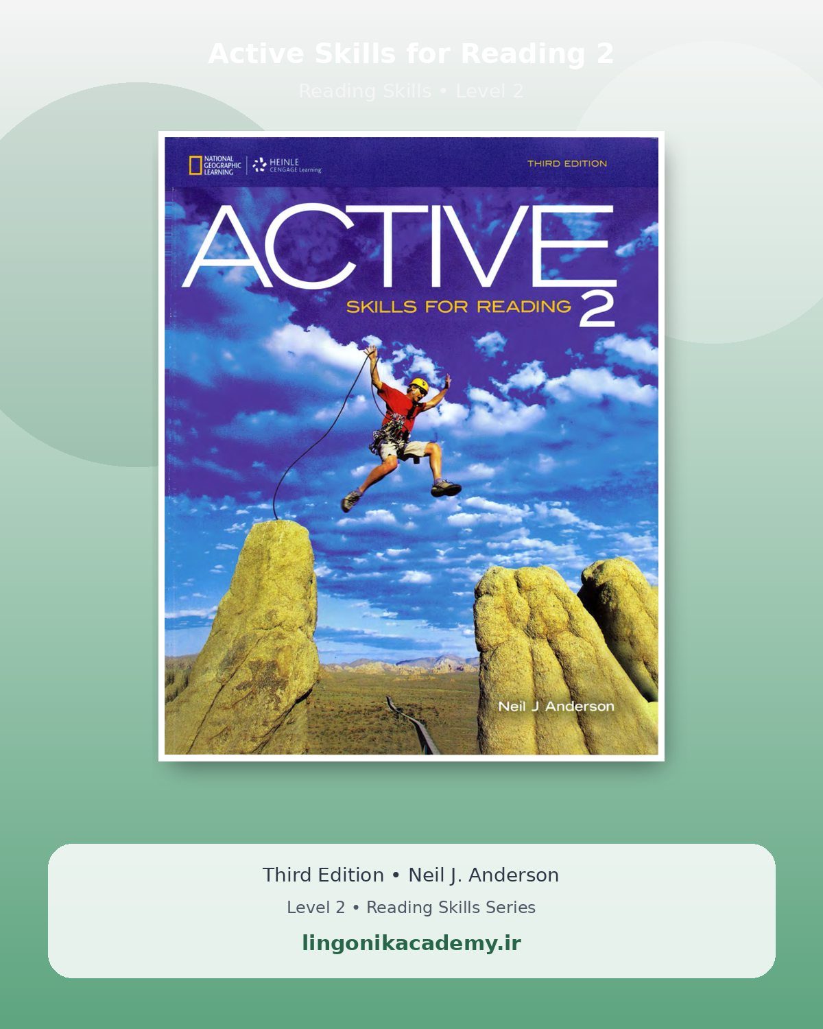 جلد Active Skills for Reading 2 | تقویت مهارت Reading سطح Pre-Intermediate