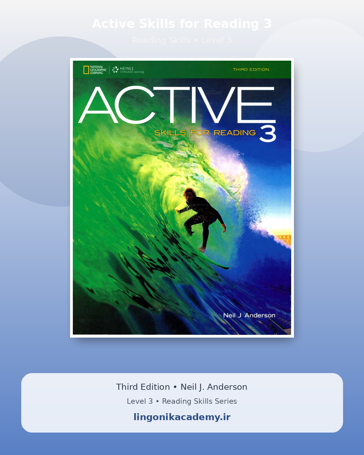 جلد Active Skills for Reading 3 | تقویت ریدینگ و درک مطلب سطح متوسط