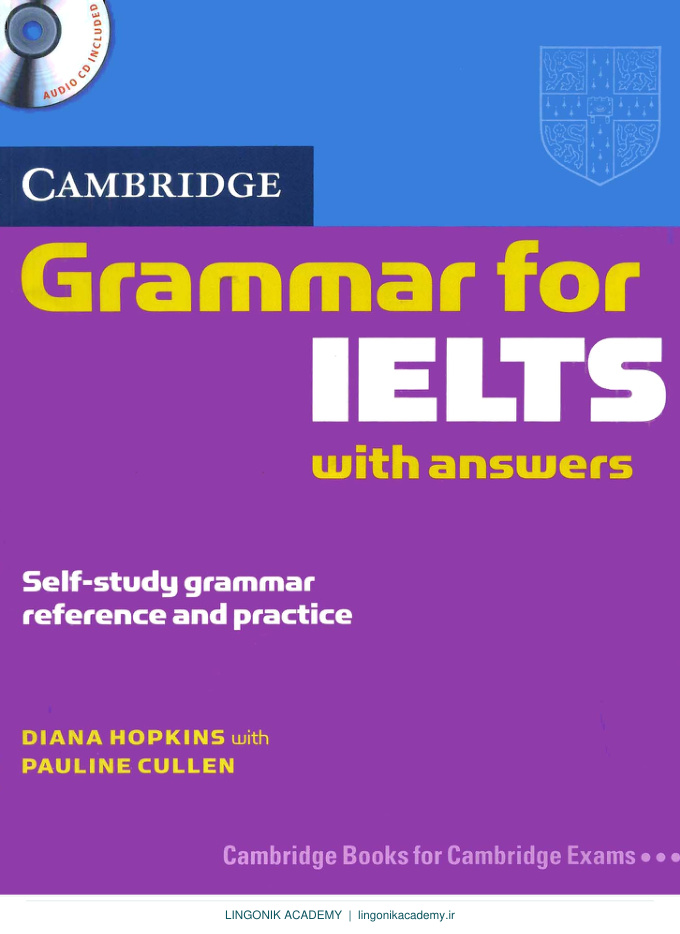 جلد Cambridge Grammar for IELTS | گرامر آیلتس با فایل صوتی