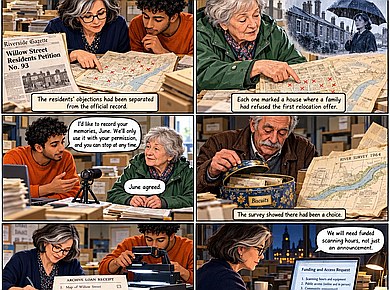 کمیک داستان The Last Day of the Archive
