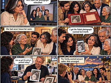 کمیک داستان The Perfect Photograph
